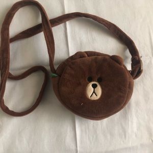 Line Friends Brown Bear Mini Bag